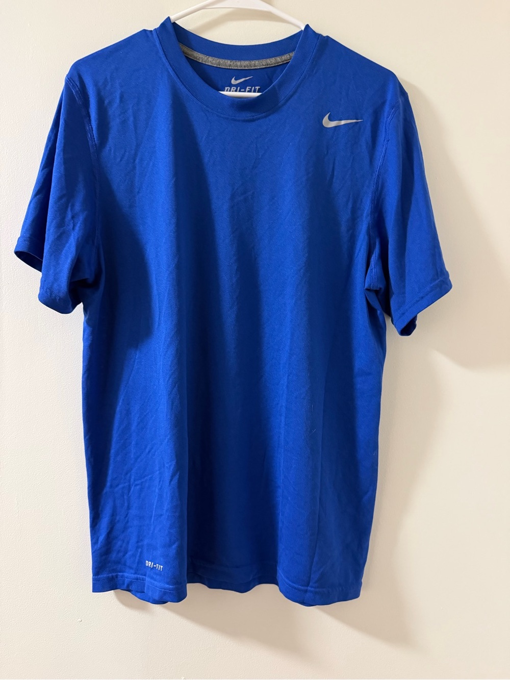 Nike Men’s Royal Blue Dri-FIT Short Sleeve Tee